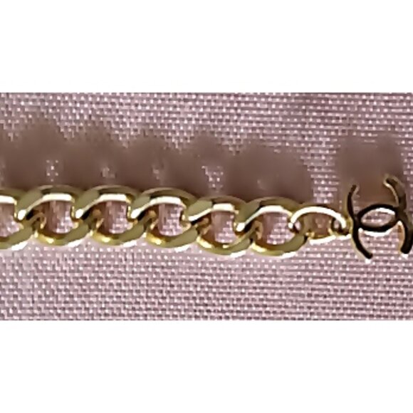 Fashion Jewelry Choker Gold & Black Faux Pearls - Picture 4 of 7